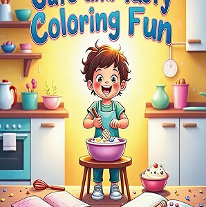 Cute and Easy Coloring Book for Little Chef’s