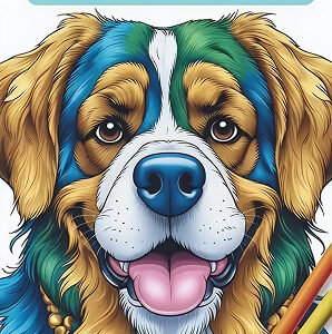 Big Paws & Giant Hearts Children's Coloring Book