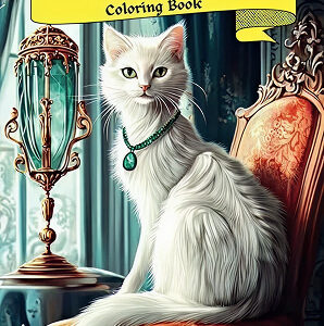 We Love Cats Coloring Book